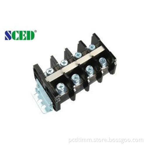 Pitch 25.00mm High Current Terminal Block Connectors , 101A